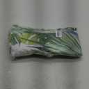 Emvency Set of 2 Throw Pillow Covers Tropical Watercolor Artistic Modern Green Palm Leaf Decorative Pillow Cases Home Decor Standard Square 22x22 Inches Summer White Pillowcases
