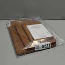 Bamboo Cutting Board for Kitchen, 3-Piece Set with Juice Grooves, Side Handles & Non-Slip Mats – Durable Bamboo Chopping Board for Meat, Vegetables and Fruits