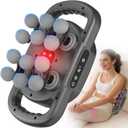 12 Head Massage Gun,Deep Tissue Percussion Massager with 9 Levels & 9 Modes,2600mAh Bttery Cordless Electric Muscle Massager Tool for Back/Shoulder/Hand/Leg/Foot Full Body Muscle Pain Relief