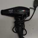 BaBylissPRO Nano Titanium Italian Portofino Hair Dryer - Professional 2000 Watt Blow Dryer (Black)