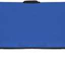X AUTOHAUX Square Frame Bimini Top Storage Boot Cover with Stern Light Hole Boat Bimini Storage Bag with 2 Fixed Straps for 3 Bow 4 Bow 1 Set (Blue)
