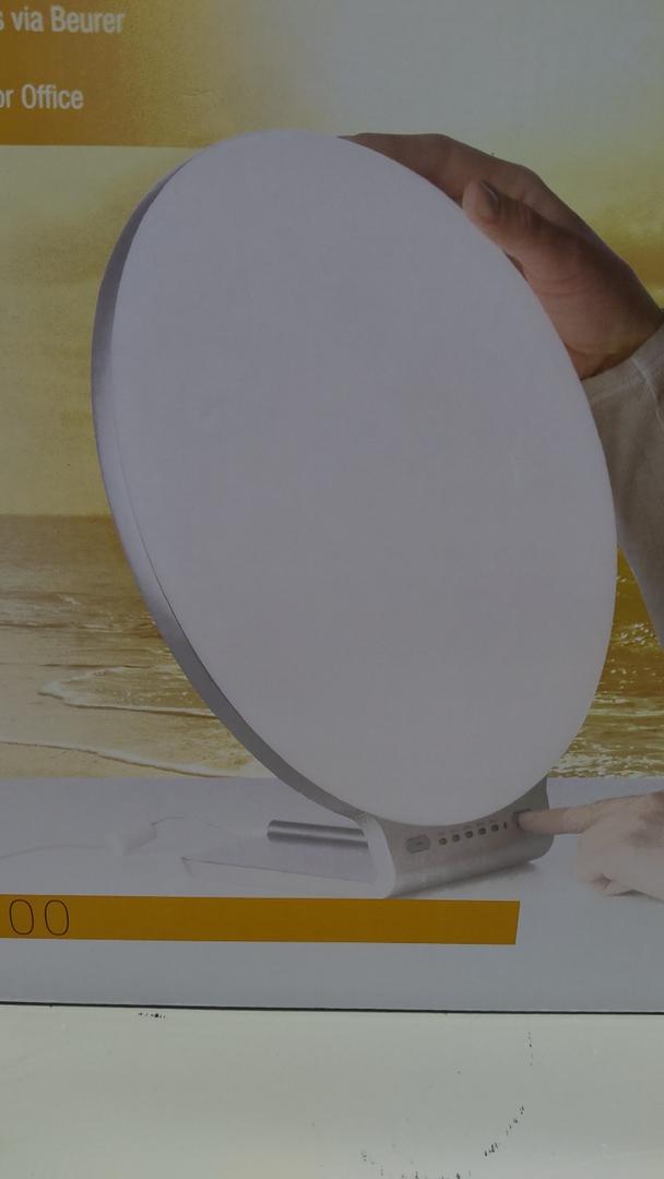 Beurer 2-in-1 Bluetooth Wake-Up Light, Daylight Sunrise Simulation & Sunset Fading, Alarm Clock, Reading Lamp, Mood Light, Speaker, Radio, 256 Customized Color Variations for Sleep