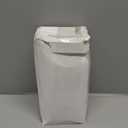 2 Pack Colors Denture Bath Case Cup Retainer Cleaner Holder Case False Teeth Soaking Container Dental Bath Storage Box Case with Strainer Basket and Brush - Rose Red & Black