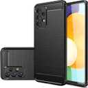 Case for Galaxy A73 5G Case, Samsung A73 5G SM-A736B Case, Slim Thin Phone Case TPU Soft Back Cases Anti-Scratch Shockproof Protective Cover for Samsung Galaxy A73 5G Black