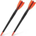 Wettarn 2 Pcs 300 Gram Training Javelin Track and Field Javelins Soft Plastic Javelin for Kids Adults School Competition Throwing Practice Indoors or Outdoors Equipment