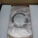 GLOKUUCA Round Charcuterie Board with Lid and Handle - Portable Cheese Board for Travel,Bamboo Cutting Board for Kitchen,Gifts for House Warming, Bridal Shower (3 Compartment, Black)