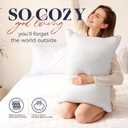 Basic Beyond Queen Size Pillows Set of 2 - Soft 20 x 28 Inches Down Alternative Pillows Queen Size Set of 2 for Back, Stomach or Side Sleepers