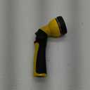 Dramm One Touch Revolution 9 Pattern Spray Gun with Thumb Control Water Flow, Perfect for Water Restricted Areas when Watering Plants, Pots, Baskets, Vegetables, Yellow