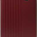 Travelers Club Cosmo Hardside Spinner Luggage, Rhubarb Red, Carry-On 20-Inch