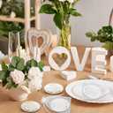 Hushee 200 Pcs Wedding Favors for Guests Bulk Cork Coasters Eucalyptus Leaves Bridal Shower Thank You Gifts Wedding Souvenirs for Guests Thank You for Celebrating with Us Natural Wooden Coasters