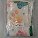 Watercolor Colorful Paw Prints Table Runner Happy Birthday Tablecloth Holiday Party Decorations and Supplies for Home Kitchen Table-1372''