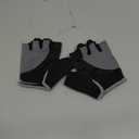 Sunnex Gym Gloves - Fingerless, Breathable Workout Gloves for Weightlifting, Cycling & More (Medium, JS-GREY)