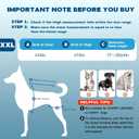Dog Knee Brace for Torn ACL Hind Leg, Dual-Leg Hinged CCL Knee Support Harness for Dogs Helps with Torn CCL Arthritis Ligament Injury Hip Dysplasia, XXL