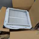 12" X 12" Steel Return Air Filter Grille for 1" Filter - Removable Face/Door - HVAC Duct Cover - Flat" Stamped Face - White [Outer Dimensions: 14.5 X 13.75]