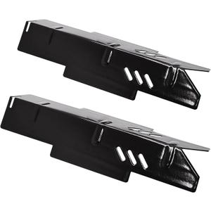 Adviace Grill Replacement Parts for Dyna-Glo DGF350CSP, DGF350CSP-D 2 Burner Grill Models, 2-Pack (Porcelain Steel Heat Tents)