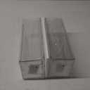 SIMPEXPE Stackable Storage Drawer, Pull Out Plastic Food Fridge Organizer Bins for Pantry Shelf Refrigerator Organization Kitchen Bathroom Cabinet Closet Office Clear -2Pack (12.6 x 5.9 x 4.33)