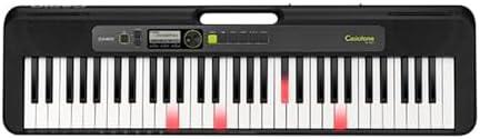 Casio Casiotone LK-S250 – 61-Key Lighted Portable Keyboard | Touch Response| Key Lighting System, 400 Tones, Dance Music Mode | 60 Songs + 4-Stage Lesson System