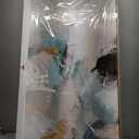 Wall Art Living Room Decorations 24"x48" Teal Wall Art Abstract Paintings Modern Framed Art Room Decor for Bedroom Kitchen Office (Green)