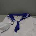 fun shack Mens Sailor Costume, Adult Sailor Halloween Outfit, Nautical Costume for Men, Maritime Dress Up (X-Large, White)