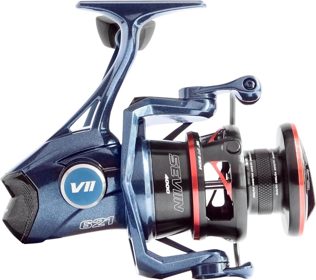 SEVIIN GSW Saltwater Spinning Reel - Engineered for Ultimate Durability, Corrosion Resistance & Dependability in Harsh Saltwater Conditions, Smooth Operation & Elite Performance