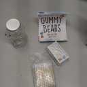 Outus Baby Shower Games Guess How Many Bears Sign 100 Guessing Game Cards 10 HB Pencils 1 Cute Bear Bottle for Guests Gender Reveal Party Favor(Blue)