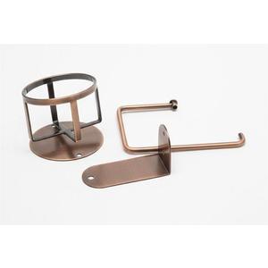 1Pcs Vintage Towel Ring with Candle Holder Vintage Bathroom Accessories with Holder Towel Hook Unique Antique Rustic Candle Holder Towel Holder Bathroom Wall Sturdy Towel Ring(Antique