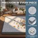 Fanfanwin 1500 Pcs Tilting Jigsaw Puzzle Board with 6 Drawers Cover | Foldable Jigsaw Puzzle Table with 3 Angle Adjustable, for Adults, Birthday Gifts for Mom, 1500 pieces