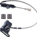 15mm Rear Brake Assembly Master Cylinder Caliper Replacement Compatible with Coolster SDG SSR 107 110 125 I BK12