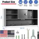 Police Gear Organizer Rack - Police Tactical Vest Hanger Holder Law Enforcement Storage Stand Safe Gift for Police Officer
