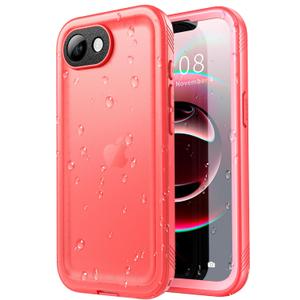 SPORTLINK for iPhone 16e Case/iPhone 17e Case, IP68 Waterproof Military Protective Full Body Heavy Duty Shockproof 360 Sealed Dustproof with Camera Screen Protector Cover for i Phone 16 e 6.1" Pink