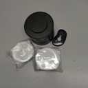 Nessus Reusable Pod Kit for Nespresso Pods Vertuo, Reuse Old Coffee Pods for Nespresso Vertuo: 100 Pcs Aluminum Foil Seal Lid, Holder, Brush, Refillable Vertuo Plus Next Capsule Machine(No Pods Come)