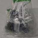 AAGUT 2" Swivel Stem Casters with Locking Brake Threaded 5/ 16"-18x1'' for Furniture and Shelves, Black Replacement Caster, Pack of 4