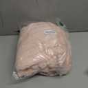 VitalCozy Throw Pillow Covers Set of 6 18x18 Decorative Neutral Couch Throw Pillow Covers Faux Fur Pillowcase Soft Velvet Farmhouse Boho Striped Decor for Bed, Sofa(Pink)