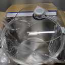 Vivicreate Stainless Steel Stock Pot with Lid Induction Compatible Soup Pot Heavy Bottom Cooking Pot with Built in Scale Olla de acero inoxidable para induccin (9 Quarts)