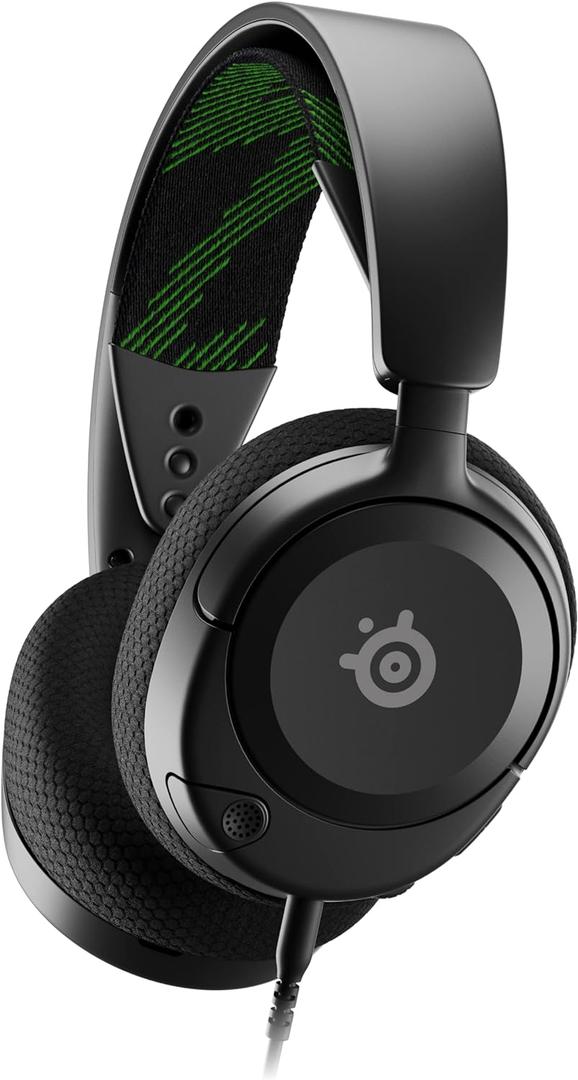 SteelSeries Arctis Nova 1X Gaming Headset - Signature Arctis Sound - ClearCast Gen 2 Mic - Compatible with Xbox Series X|S, PC, Playstation, Switch, and Mobile