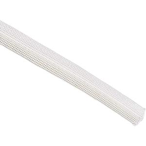 uxcell Insulation Braid Sleeving, 9.8Ft-10mm High TEMP Fiberglass Sleeve White