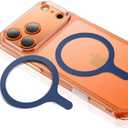 ESR for MagSafe Sticker, MagSafe Ring, 2 Pack Metal Ring for Phone case, Universal Wireless Charger Conversion Kit for iPhone 17/16/16e/15/14/13/12/11, Galaxy S24/S23/S22, Google, Dark Blue