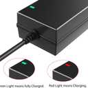 42V 2A Power Adapter PowerFast 3-Prong Inline Connector for 36V Sports Mod,Pocket Mod Lithium Battery,Lithium Battery Power Charger.
