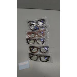 CCVOO Stylish Reading Glasses for Women, Eyeglasses, Blue Light Readers for Women, Computer Eye Glasses, Cheaters, +1.5 