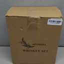 Whiskey Stones Set for Men Husband Dad Boyfriend Him for Birthday Wedding Anniversary Valentine's Day Drinking Gifts for Father's Day Housewarming, Special Present for Liquor Bourbon Scotch