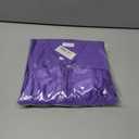 Shiny Kindergarten Graduation Cap and Gown Set (Purple)