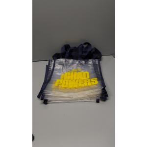 Hulu Chad Powers Clear Reusable Bag – Pack of 6, Durable & Eco-Friendly