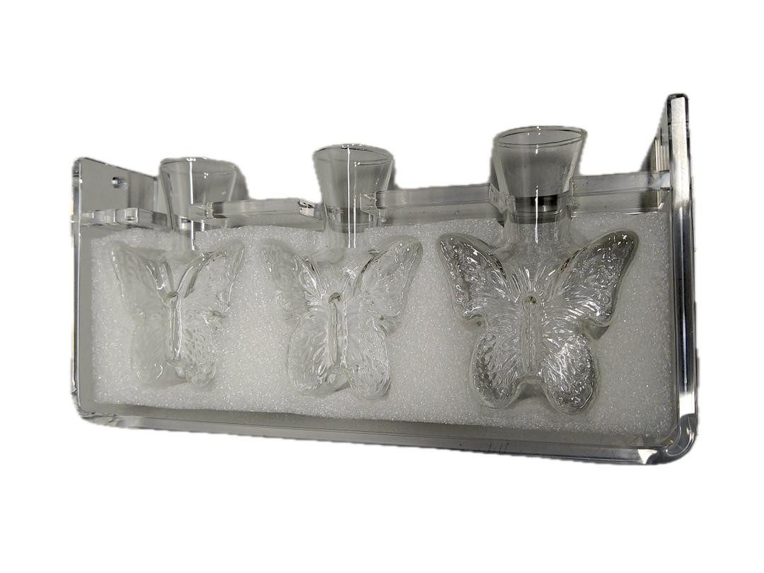 Clear Plant Terrarium Propagation Stations with Acrylic Stand Birthday Gifts for Women Office Home Decor