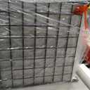 Grid Wall Commercial Grade Grid Panels Heavy Duty Panel for Retail Display Wall 2' W x 5' H, Black (Pack of 4) Easily Portable