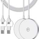 NewQ Magnetic Wireless Charging Pad, Certified 15W Wireless Charger Mag-Safe Compatible with iPhone 17/16/15/14/13/12 Series (2PCS Wireless Charger)