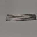 Stainless Steel Straws Metal Reusable Drinking Straw for Juice Iced Coffee Cold Beverage Water Highball Glasses 20oz Tumblers Mugs Cups, 0.24" 6mm Wide 215mm Long, Set of 8 with Brush, Silver (0.24" Width x 8.46" Length)