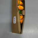 Halloween Decorations Solar Marigold Garden Lights Outdoor,2PACKS Artificial Marigold Flowers for Halloween Party Gifts Decor,Solar Flowers Path Lights for Lawn/Grave/Creepy Decor