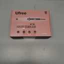 Ufree 5 in 1 Curling Iron with Interchangeable Ceramic Barrels (0.35"-1.25"), Curling Wand Set with Flat Iron Hair Straightener, Instant Heat Up, Dual Voltage Hair Curler, Gifts for Women (Rose Gold)