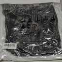 ASPO Men's Windproof Warm Golf Vest Outerwear with 6 Pockets Waterproof Winter Softshell Sleeveless Puffer Jacket for Hiking, Size M , Black