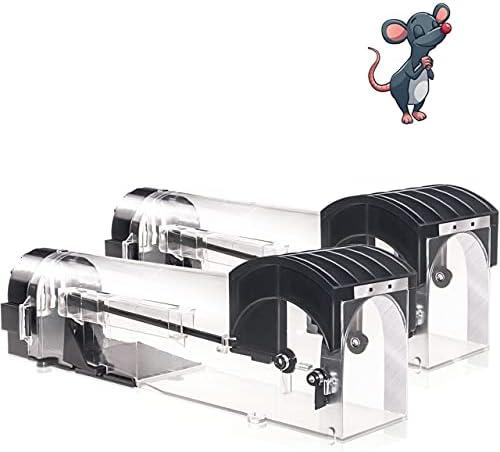 Humane Mouse Traps, 12 inches Enlarged No Kill Rat Live Traps for Chipmunks, Reusable Catch and Release Mice, Pet and Children Friendly Mouse Trap That Work Humane Mouse Traps, 12 inches Enlarged No Kill Rat Live Traps for Chipmunks, Reusable Catch and Release Mice, Pet and Children Friendly Mouse Trap That Work